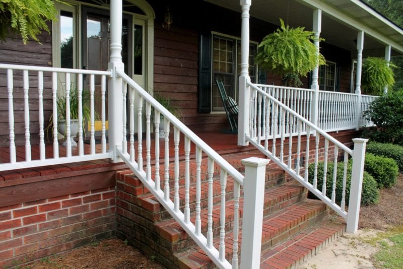 Vinyl Post Sleeve 2x4in x 120in Screen Porch Living