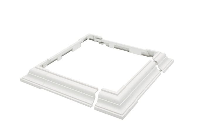Adjustable Snap-Together Vinyl Post Collar