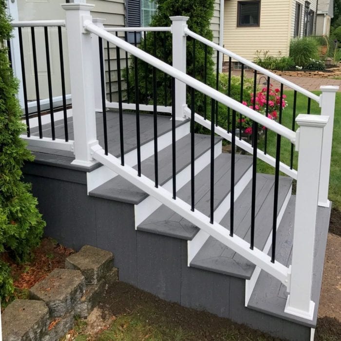 Verona Vinyl Stair Railing Kit