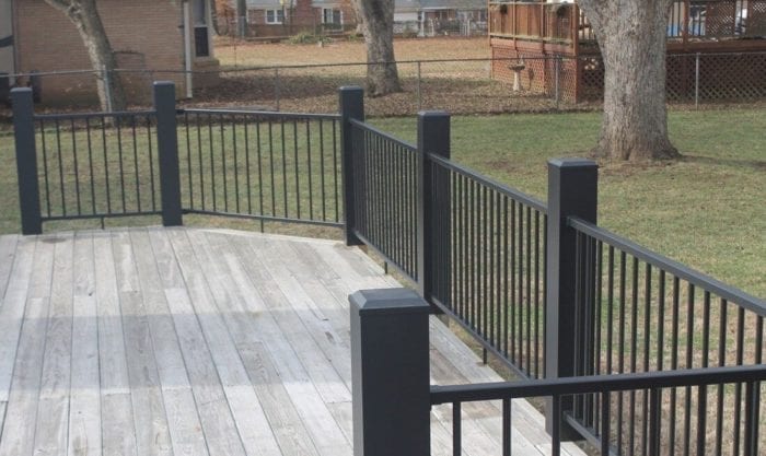 Aspen Aluminum Straight Rail Kit