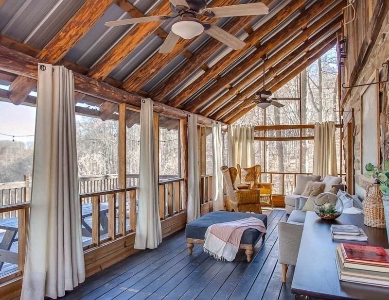 Interior Design Photos - Screen Porch Living