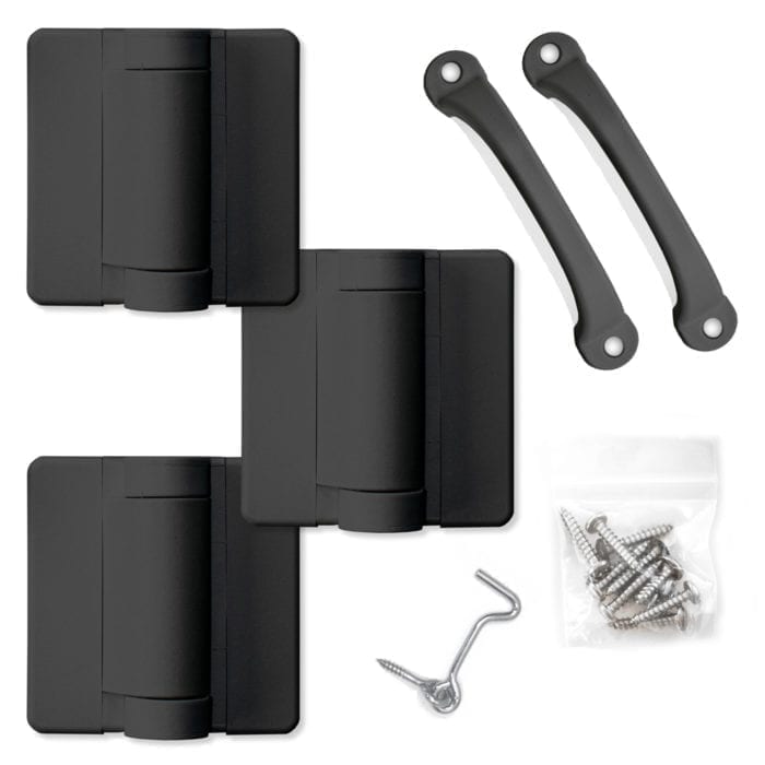 Black Screen Door Hardware