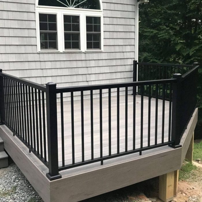 Lincoln Aluminum Straight Rail
