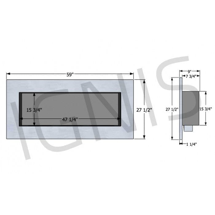 Optimum - Recessed Ethanol Fireplace - Image 4
