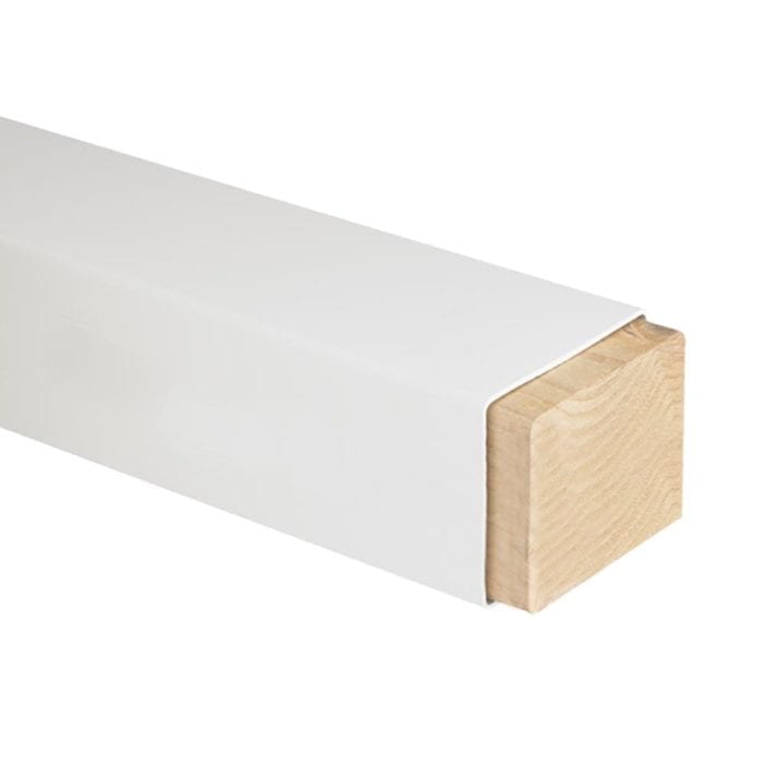 White Vinyl Post Sleeves by the Pallet