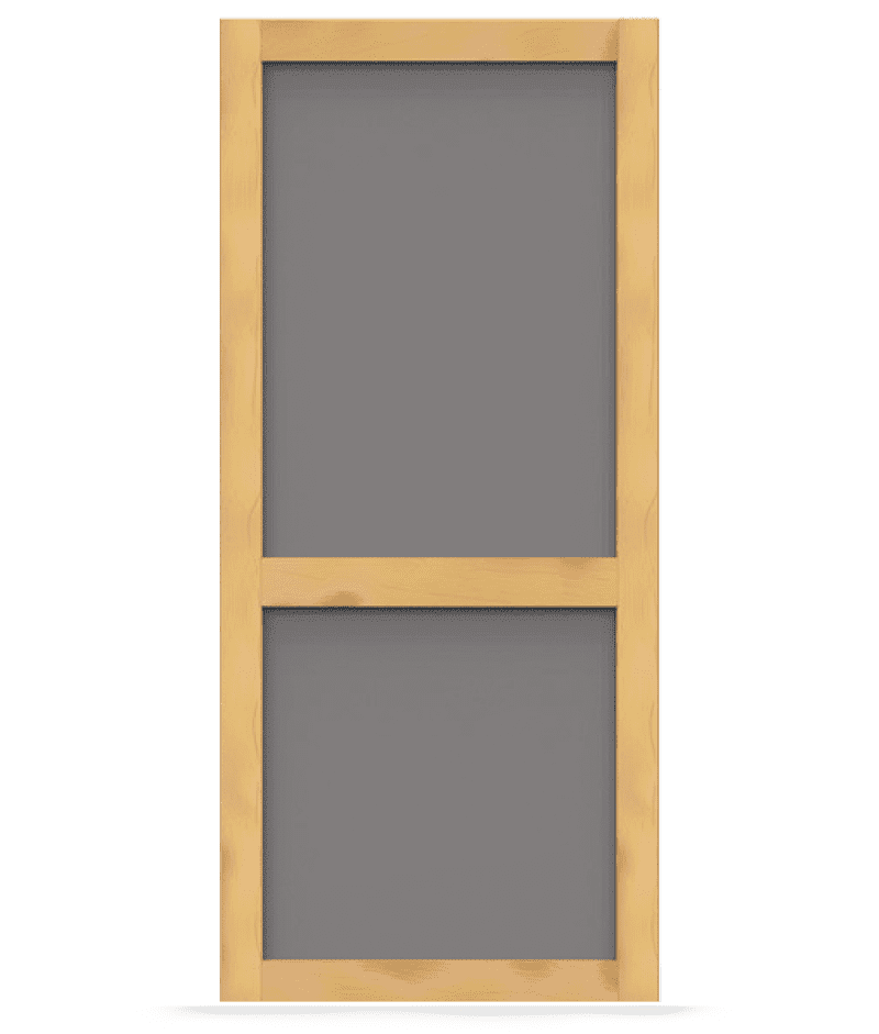 WoodCraft Solid Wood Screen Door Screen Porch Living