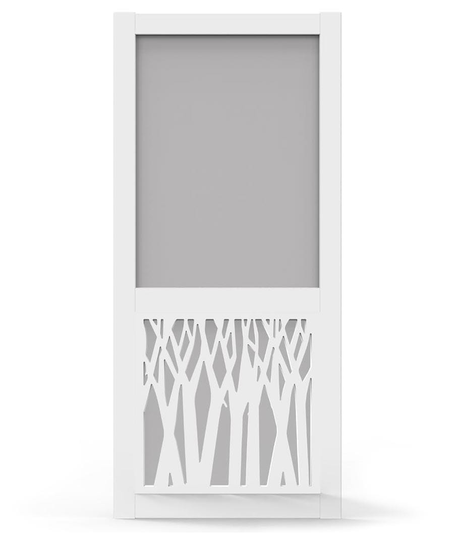 Timber Vinyl Screen Door