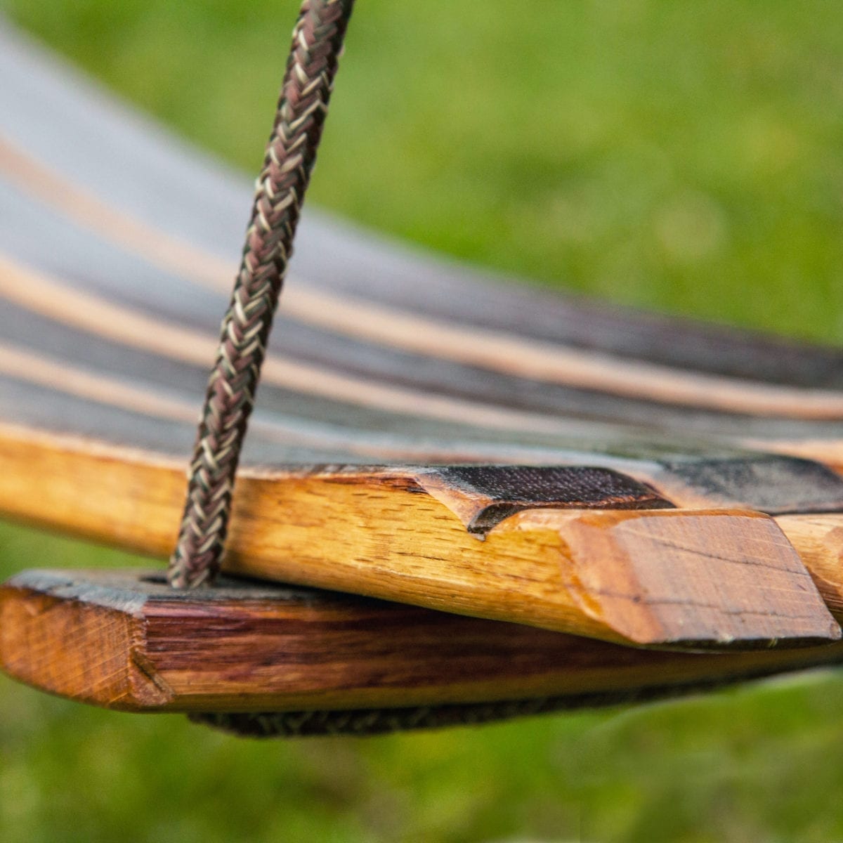 Wine Barrel Swing Screen Porch Living