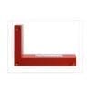 Vitrum L Red - Freestanding Ethanol Fireplace - Image 7