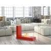Vitrum L Red - Freestanding Ethanol Fireplace - Image 5