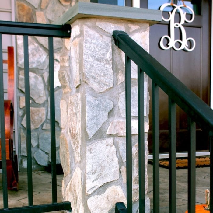 Lincoln Aluminum Fixed Stair Rail Kit