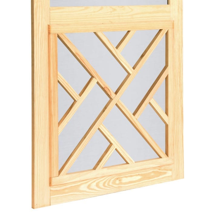 Chippendale Wood Screen Door - Image 2